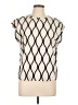 Shein Ivory Short Sleeve Blouse Size L - photo 1