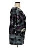 Glam Graphic Black Purple Cocktail Dress Size L (estimated) - photo 4