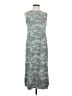 Universal Thread 100% Cotton Camo Gray Casual Dress Size S - photo 1
