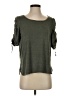 Max Studio Green Short Sleeve Top Size XS - photo 1