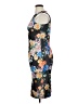Alexia Admor Print Black Cocktail Dress Size M - photo 5