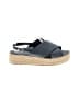 Ann Taylor LOFT Blue Wedges Size 9 1/2 - photo 1