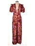FARM Rio Paisley Red Jumpsuit Size XS - photo 1