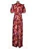 FARM Rio Paisley Red Jumpsuit Size XS - photo 2