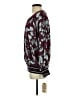 Democracy 100% Rayon Floral Burgundy Pullover Sweater Size S - photo 5
