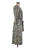 BCBGMAXAZRIA Print Blue Casual Dress Size M - photo 4
