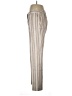 Etcetera Stripes Silver Linen Pants Size 12 - photo 5