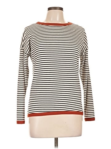 Pink Clover Pullover Sweater (view 1)
