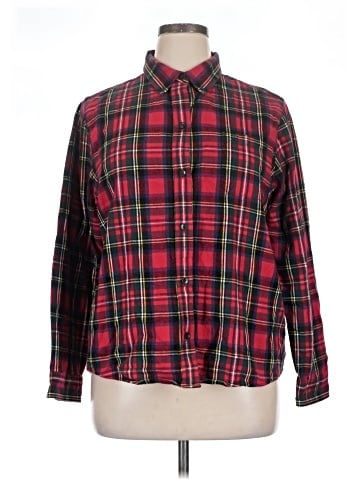 L.L.Bean Long Sleeve Button-Down Shirt (view 1)
