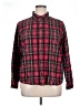 L.L.Bean 100% Cotton Plaid Red Long Sleeve Button-Down Shirt Size XL - photo 1
