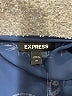 Express 100% Polyester Blue Sleeveless Blouse Size XS - photo 7