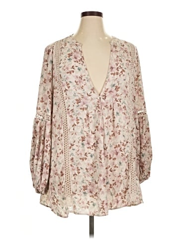 Festi 3/4 Sleeve Blouse (view 1)