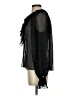 Sabina Musayev 100% Polyamide Black Long Sleeve Blouse Size S - photo 5