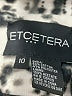 Etcetera Print Silver Jacket Size 10 - photo 6