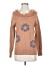Unbranded Floral Tan Pullover Sweater Size S - photo 1