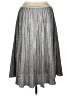 On Twelfth Metallic Silver Formal Skirt Size L - photo 1