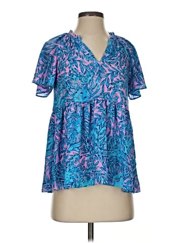 Lilly Pulitzer Short Sleeve Blouse (view 1)