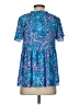 Lilly Pulitzer 100% Polyester Blue Short Sleeve Blouse Size XXS - photo 2