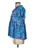 Lilly Pulitzer 100% Polyester Blue Short Sleeve Blouse Size XXS - photo 5