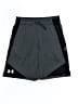 Under Armour Graphic Gray Black Athletic Shorts Size M (youth) - photo 1