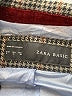 Zara Basic 100% Acetate Houndstooth Gray Blazer Size S - photo 6