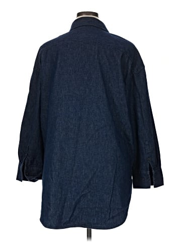 Banana Republic 3/4 Sleeve Button-Down Shirt (view 2)