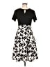 YATHON Graphic Black Cocktail Dress Size L - photo 1