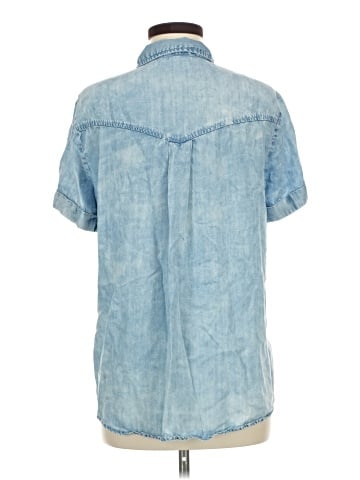 Jane and Delancey Short Sleeve Button-Down Shirt (view 2)