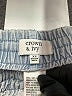 Crown & Ivy 100% Cotton Paisley Blue Shorts Size XS - photo 3