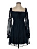 Mi ami 100% Polyester Blue Casual Dress Size S - photo 1