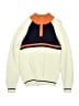 Janie and Jack 100% Cotton Color Block Orange Pullover Sweater Size 8 - photo 1