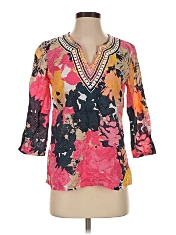 Charter Club 3/4 Sleeve Blouse (view 1)