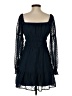 Mi ami 100% Polyester Blue Casual Dress Size S - photo 2