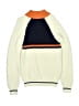 Janie and Jack 100% Cotton Color Block Orange Pullover Sweater Size 8 - photo 2