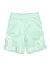 Air Jordan 100% Polyester Chevron-herringbone Green Athletic Shorts Size 10 - 12 - photo 1