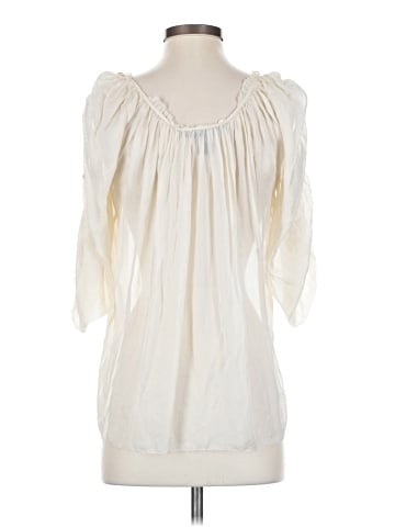 Marc by Marc Jacobs 3/4 Sleeve Silk Top (view 2)