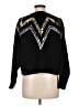 Topshop Black Pullover Sweater Size 6 - photo 2