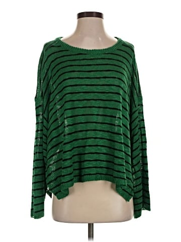 Olive Scent Pullover Sweater (view 1)