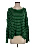 Olive Scent 100% Acrylic Stripes Green Pullover Sweater Size S - photo 1