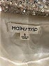 Main Strip Metallic Gold Blazer Size S - photo 6