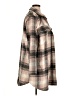 MELLODAY Plaid Tan Coat Size 1X - photo 4