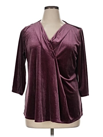 Lane Bryant 3/4 Sleeve Top (view 1)