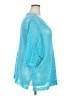 Roaman's Teal 3/4 Sleeve Blouse Size 26 (2X) - photo 4