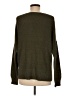 Lucky Brand Solid Green Pullover Sweater Size M - photo 2