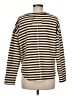Blu Pepper Stripes Brown Pullover Sweater Size M - photo 2