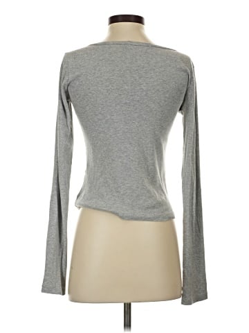 Brandy Melville Long Sleeve Henley (view 2)