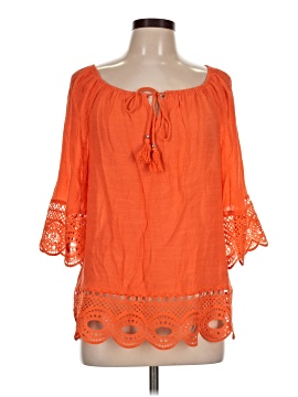 Unique Spectrum 3/4 Sleeve Blouse