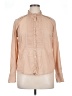 J.Crew 100% Cotton Tan Long Sleeve Blouse Size 14 - photo 1
