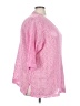 Roaman's Pink 3/4 Sleeve Top Size 26 (2X) - photo 4
