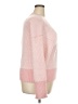 Berkley Jensen Chevron-herringbone Pink Pullover Sweater Size XXL - photo 4